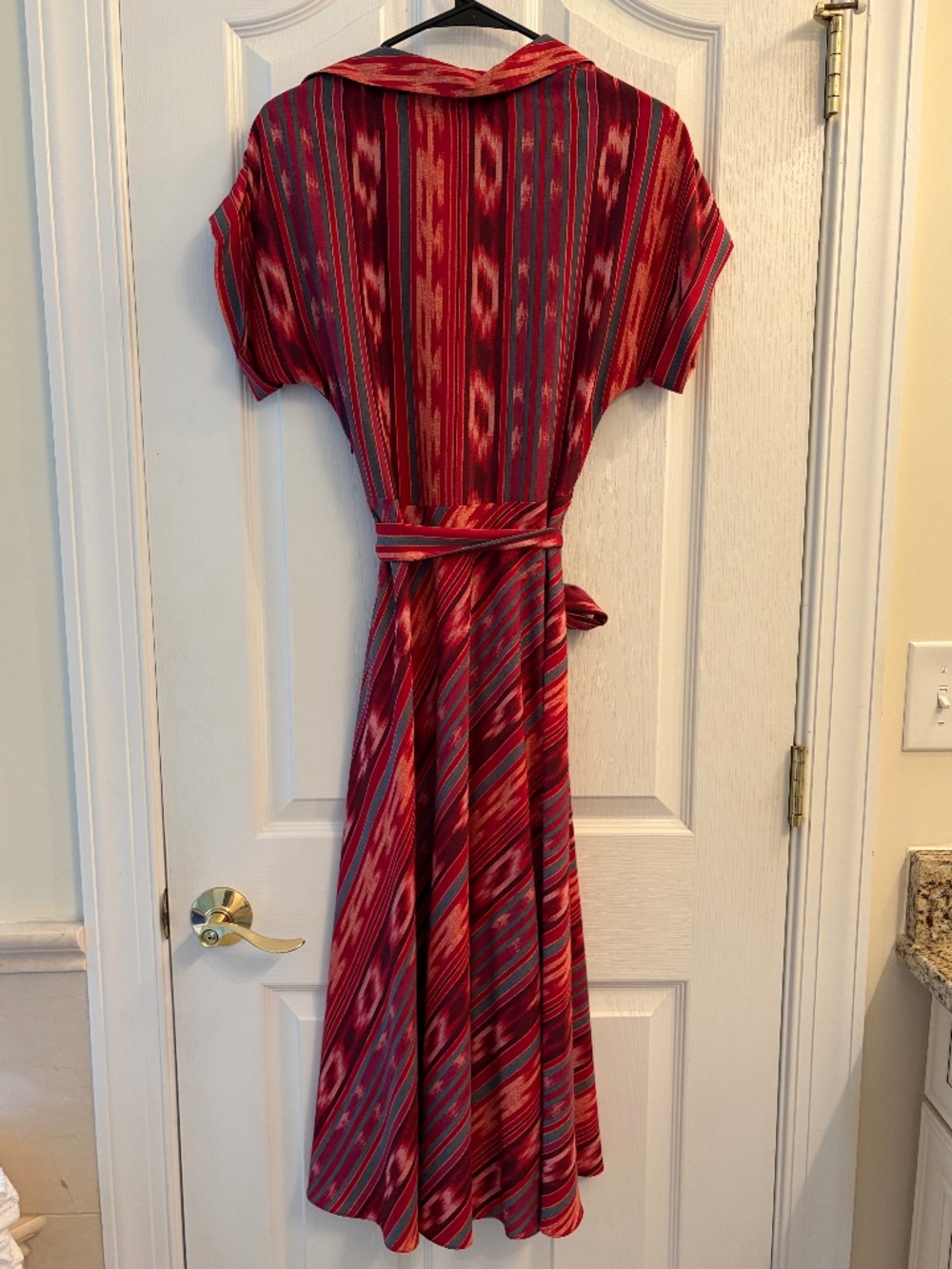 Ralph Lauren Southwestern Ikat Print Striped Women's Dress Size 2 NWT - Picture 3 of 12